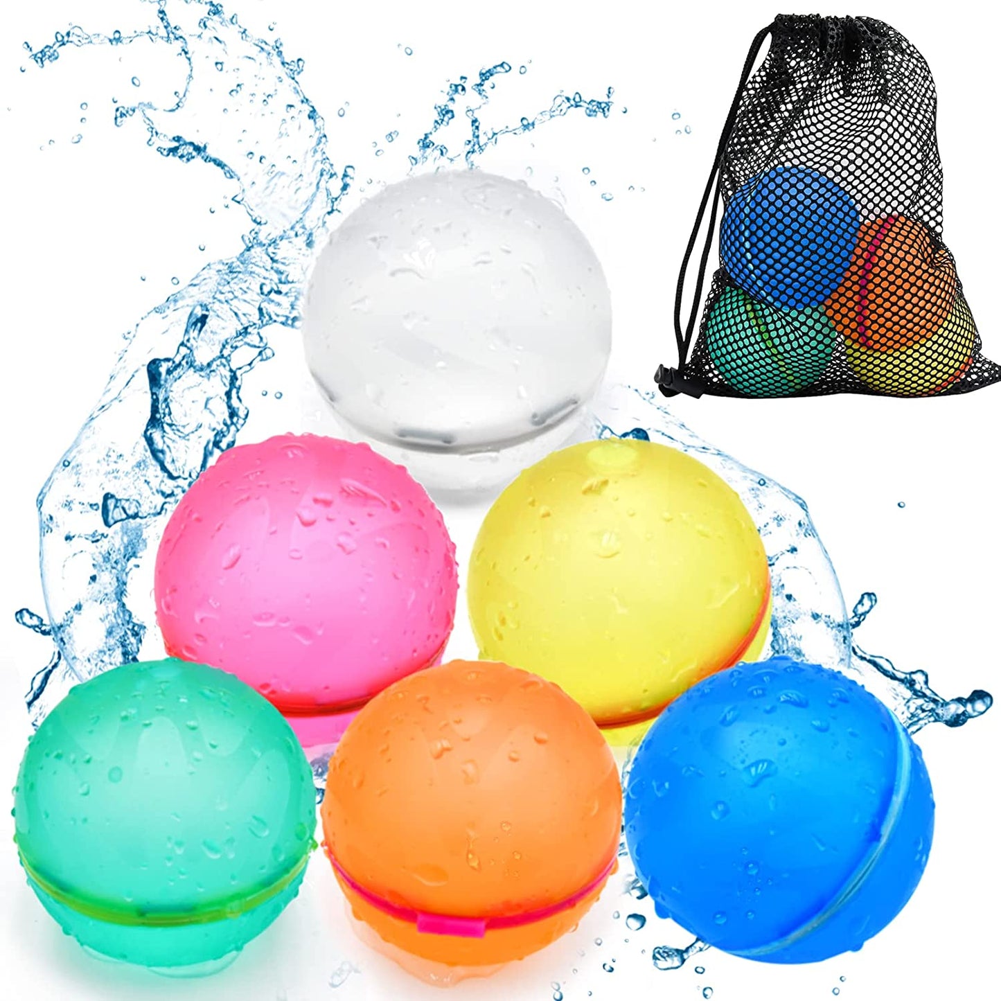 Opaline™ Reusable Water Balloons (12 pcs)